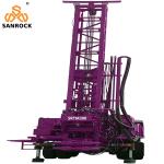 Truck Mounted Water Well Drill Rig With Mud Pump 500m Hydraulic Water Well