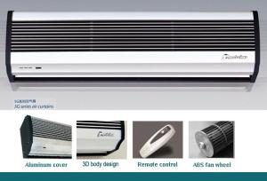 Wholesale Fire Resistance Cool / Hot Air Door Heaters Air Curtain With Aluminum Cover from china suppliers