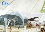 White Large Geodesic Dome Tent Dia 15m 20m 30m For Big Party