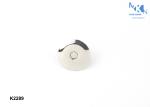 Polished Magnetic Bag Closure , Nickle Color Small Magnetic Purse Snaps