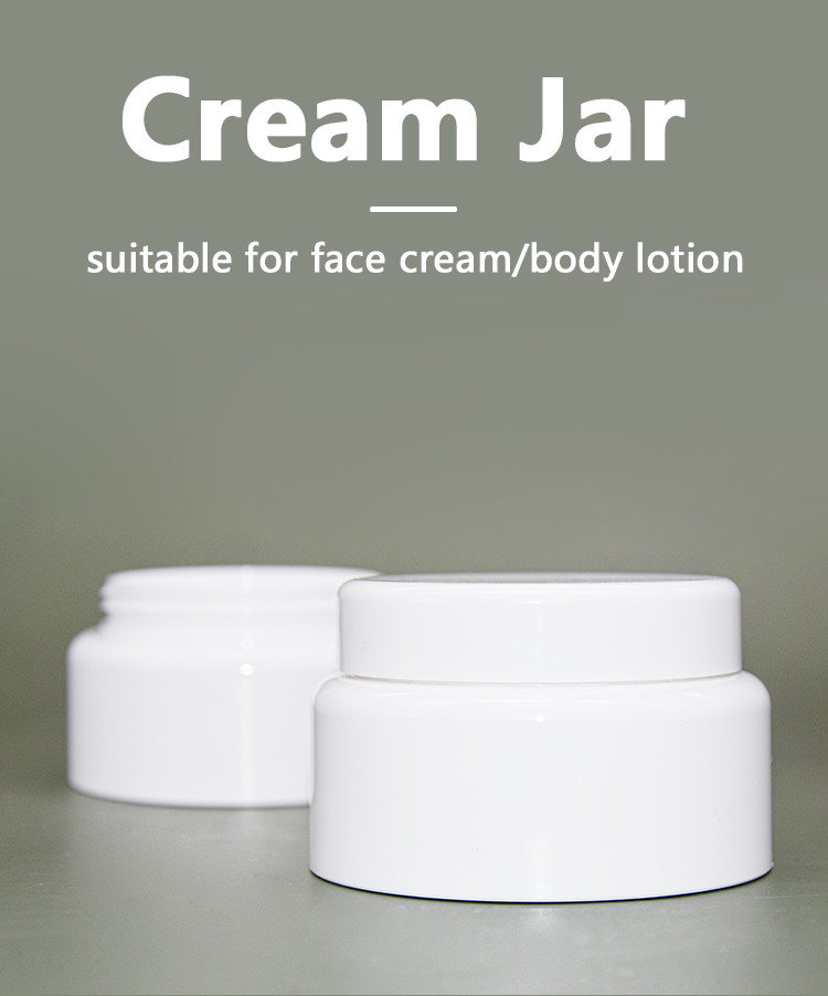 4oz 8oz PP PCR Cosmetic Cream Jars Two Sealing Methods