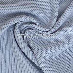 Wholesale Ethical Ribbed Recycled Swimwear Fabric High Colorfastness Bathing Suit from china suppliers