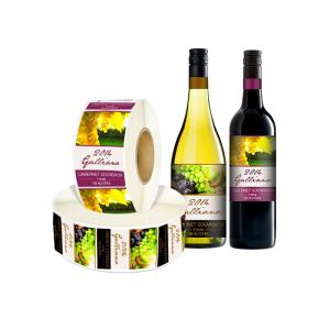 Wholesale Embossed Fade Resistance CMYK Self Adhesive Wine Sticker Labels from china suppliers