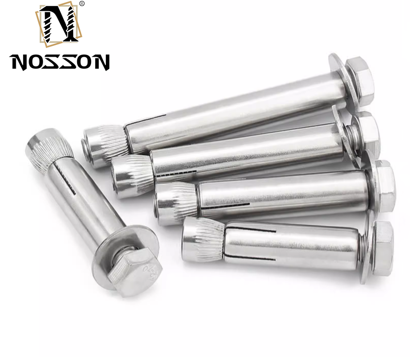 ISO Standard High Strength M8 M20 M36 Stainless Steel SS304 SS316 Wedge Anchor with Sample Included