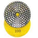 Metal Bond Diamond Polishing Pads Never Fade For Concrete / Engineered Stone
