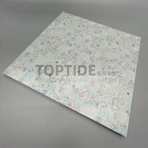 China Fire Proof Polyester Fiber Decorative Sound Proof Suspended Ceiling Tiles on sale