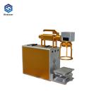 Aluminum Fiber Laser Marking Machine 20 Watt 1064nm Wavelength Air Cooling