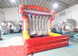 Wholesale Adults Kids PVC Interactive Carnival Games Inflatable Basketball Connect 4 Game Inflatable Basketball Shooting Game from china suppliers
