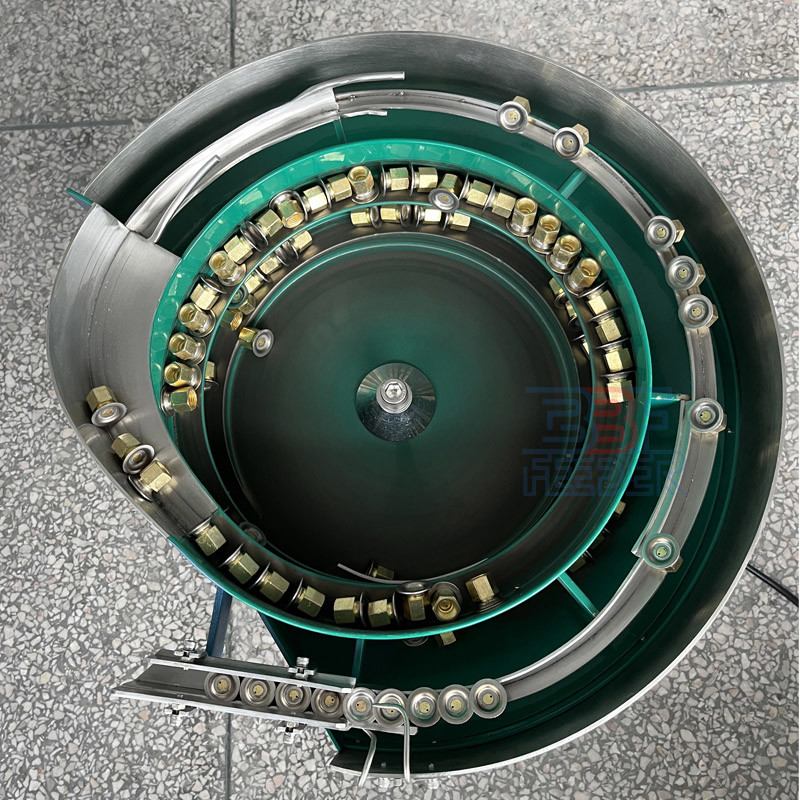 ROHS Screw Bowl Feeder Automation Power 200W Electromagnet Circular Vibratory