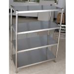 Heavy Duty Shelving Stainless Steel Display Stands , Warehouse Rack System