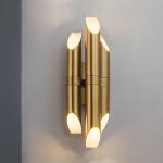 Nordic Luxury wall lamp Post-modern minimalist Living room Hotel golden wall