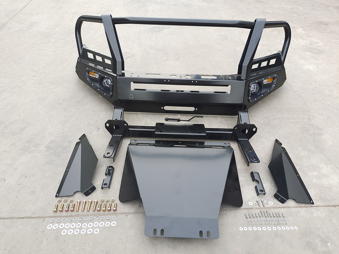 2009 Year 4X4 Accessories Bumper Plates Winch Bull Bar Front Car Bumper Plate for Nissan Navara