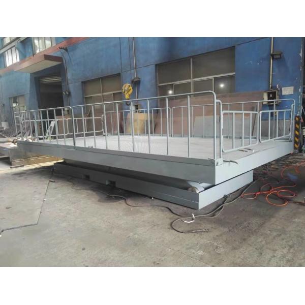 Quality 8Tons Heavy Duty Hydraulic Scissor Lift Table, Lift Table Equipment Size 2000*4000mm for sale