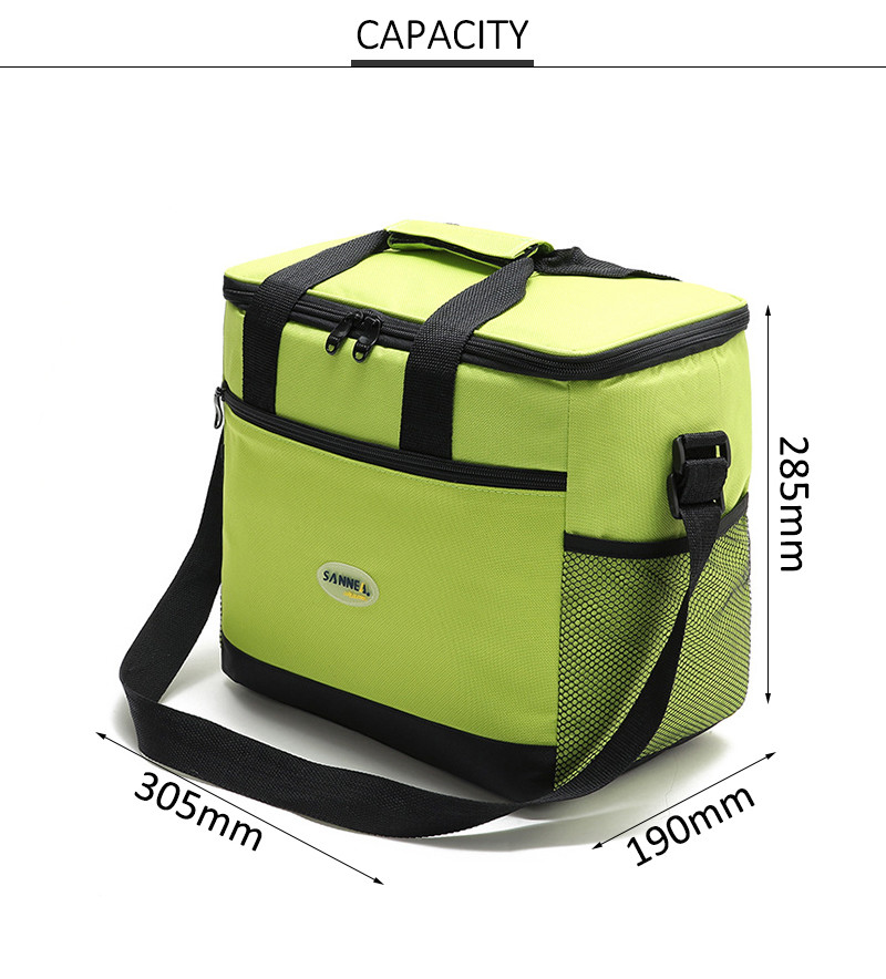 600D Oxford Dirtproof Picnic Time Lunch Tote For Men