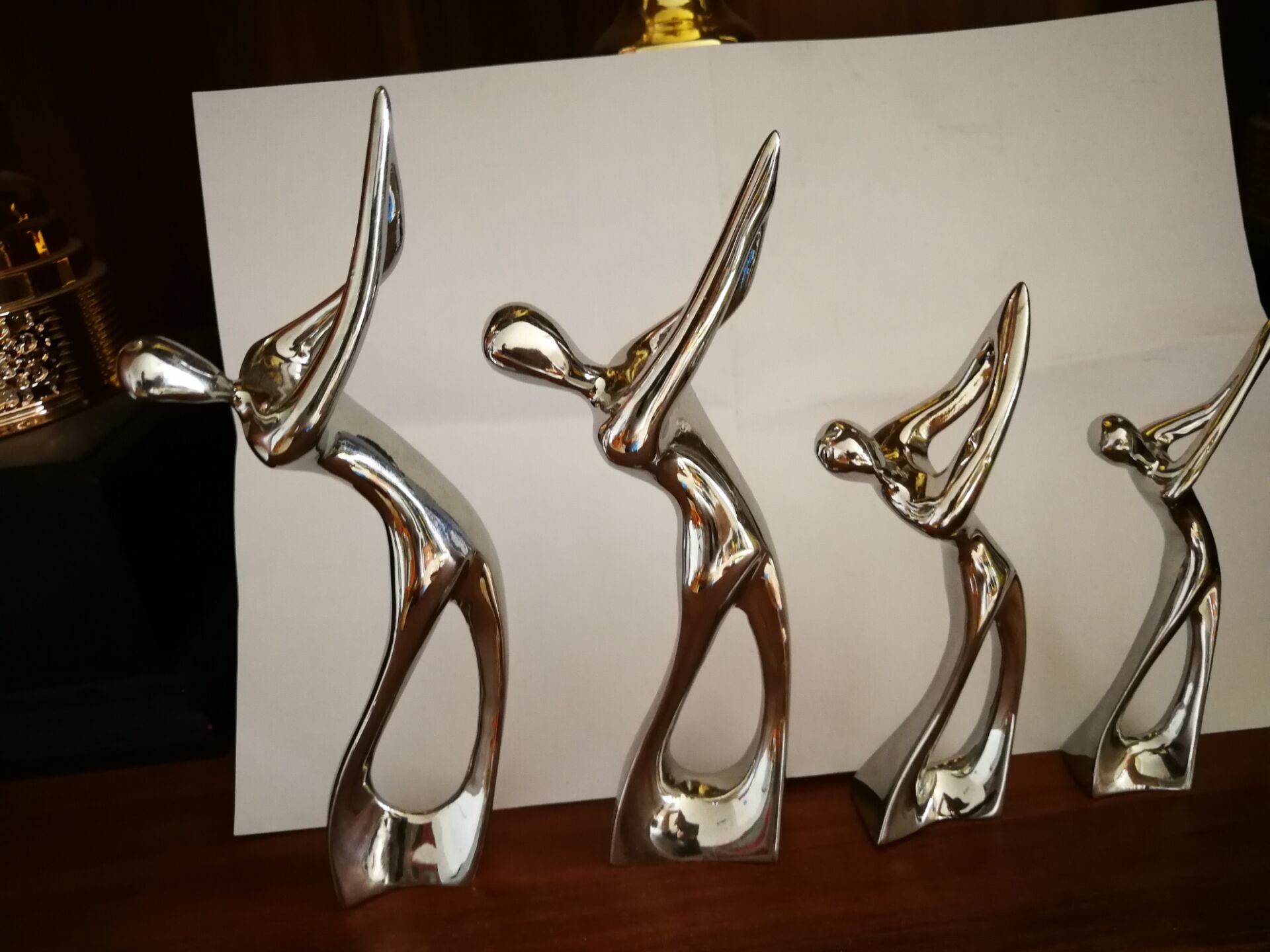Zinc Alloy Golf Championship Trophy , Golf Competition Winners Souvenirs