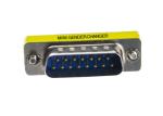 Laptop Male Female Serial Adapter Converter D-SUB Mini Gender Changer