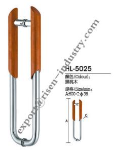 Wholesale Stainless steel door handle HL5025, dia38 X 600 from china suppliers