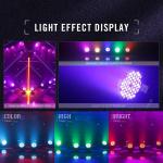 Voltage 100-240V/50-60HZ 54x3w RGB 3in1 Par Can Spotlights for Wedding