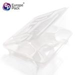 4 Compartment restaurant food containers disposable plastic take away bento box