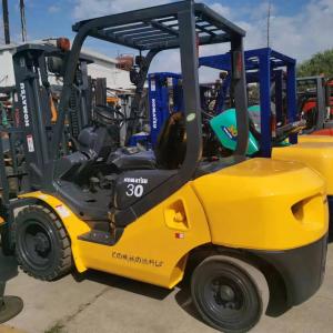Wholesale Komatsu FD30 FD80 FD50 3 Ton Used Diesel Forklift Truck for Warehouse Operations from china suppliers