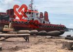 ISO9001 Black Marine Rubber Airbags Ship Launching Balloon For Heavy Duty