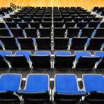 Fire Resistant Retractable Stadium Chair Bleacher Seat