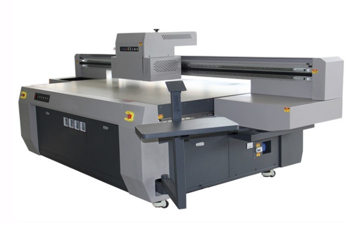 6090 Plate Type Digital Flatbed Printer Inkjet Thickness 100mm With Toshiba Head