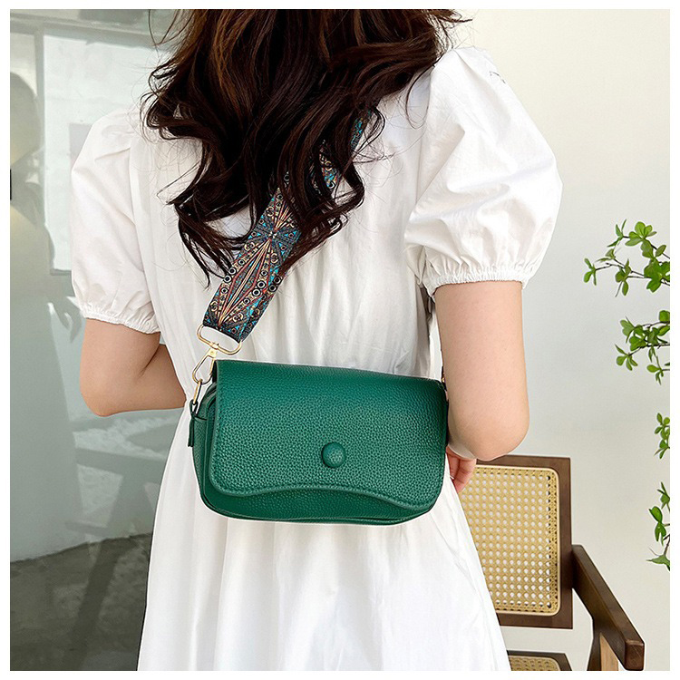 2023 Retro Small Bag for All Seasons Pu Leather Shoulder Messenger Bag Custom Classic