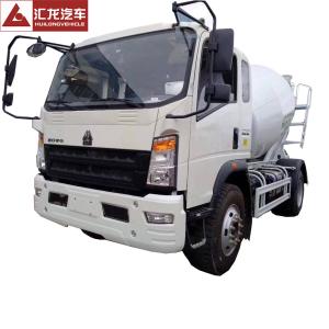 Wholesale Professional 3CBM Concrete Mixer Truck 4*2 Feed Concrete Mixer Trucks For transit Cement from china suppliers