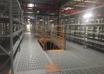 Heavy Duty Powder Coated Steel Mezzanine Storage Racking