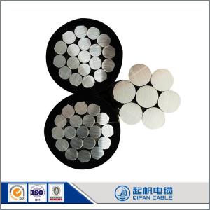 Wholesale ABC Cable Electrical Power Flat Flexible XLPE PVC Insulated Electric Aerial Bundle Overhead Quadruplex Duplex from china suppliers