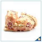 Yellow And Pink Cat Shape Crystal Trinket Box For Sale SCJ602