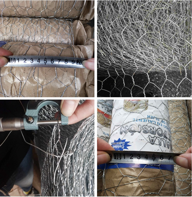 304 Stainless Steel Chicken Mesh Fence Hexagonal AISI EN10223