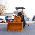 Compact Hydraulic 4WD Front End Loader Excavator 1.5 Ton CE Certificate