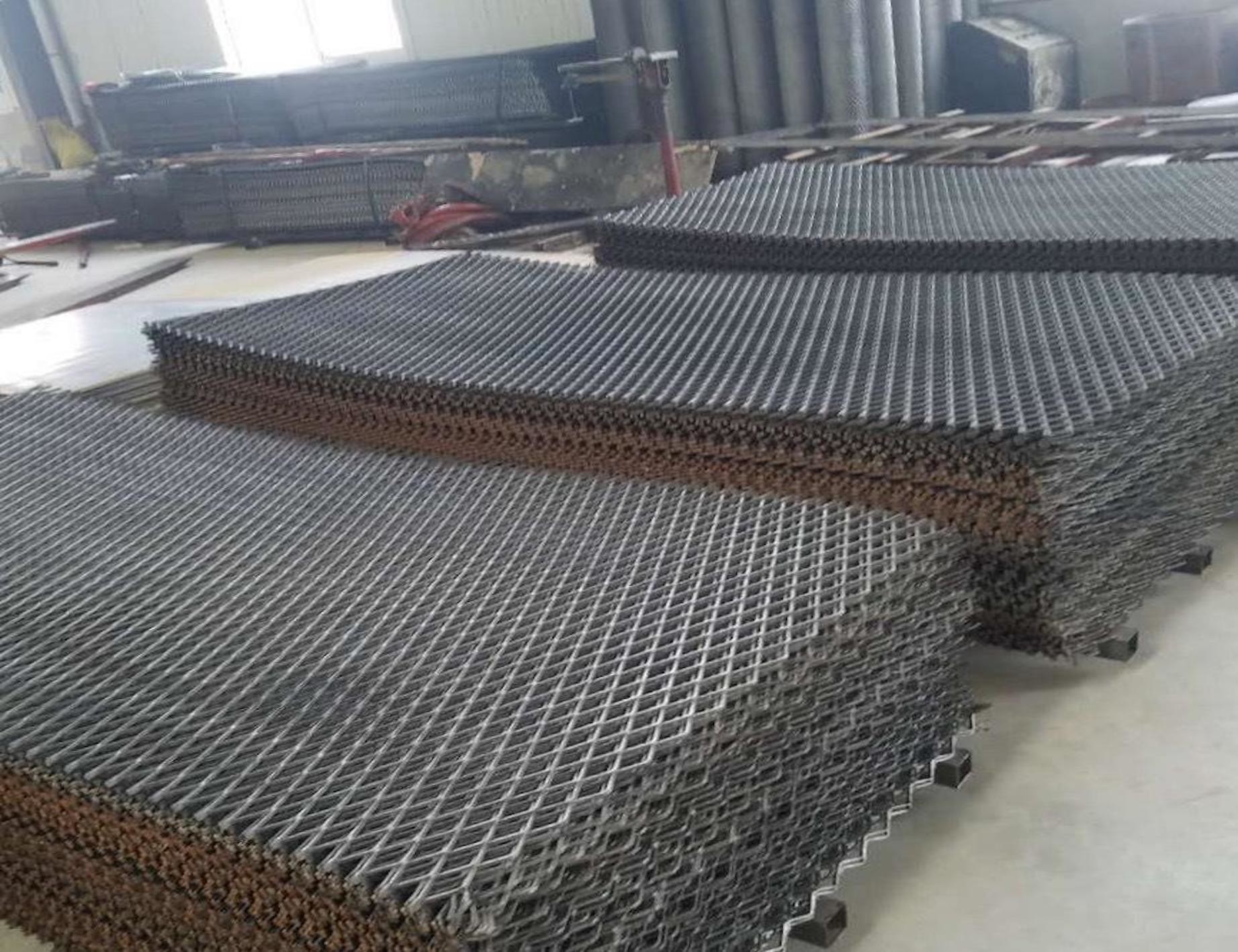 Stainless Steel Plate 201ss Expanded Metal Mesh Expanded Metal Steel 100mm