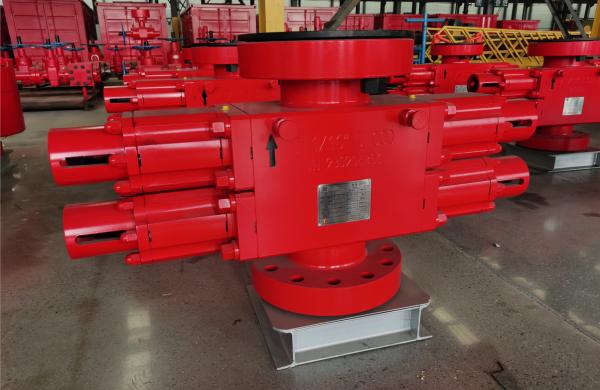 Manual Double Ram BOP Pressure 5000PSI 7-1/16" Oilfield Drilling Blowout