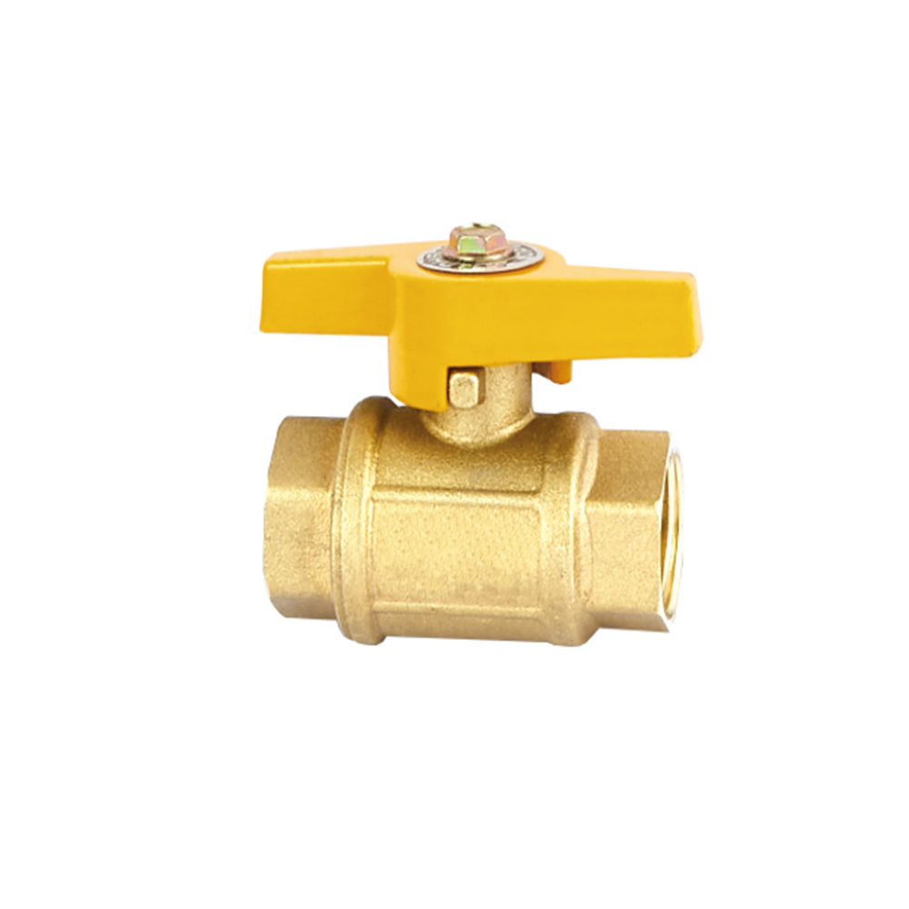 Medium Temperature 16mm Brass Gas Valve Tap Quick Fitting Durable