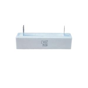 Wholesale 10W-50W Ceramic Cement Power Resistor 100PPM RoHS Compliant from china suppliers