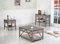 Wholesale GOOD QUANLITY WOOD AND IRON COFFEE TABLE from china suppliers