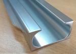 CNC Machined Anodized 6063 0.8-1.5mm thickness Aluminum Kitchen Cabinet Profiles