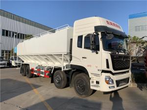 Wholesale 8*4 Electric Discharge Bulk Feed Truck 40m3 Grain Transport Truck ISO from china suppliers