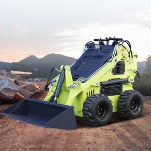 China Affordable Micro Electric Sliding Loader CE Approved Small Tracked Skid Steer Loader on sale