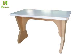 Wholesale Compressed Foldable Cardboard Office Furniture Table Nature Color from china suppliers