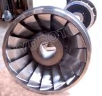 High water Head horizontal shaft Francis Turbine Runner with stainless steel