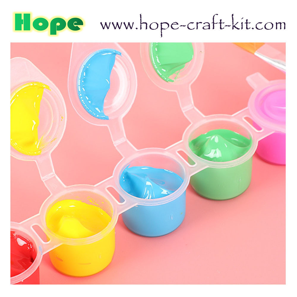 2ml, 3ml, 5ml 7ml 6 colors 8 colors set 12 colors set Acrylic Paint for Kids DIY Painting on Paper, Cloth, Wood, Stone