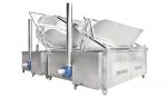 Kitchen Snack Food Automatic Frying Machine Commercial Production Line