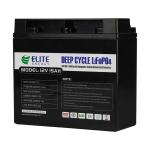 Durable 12V 15Ah IP54 Portable Li Ion Battery Optional Bluetooth