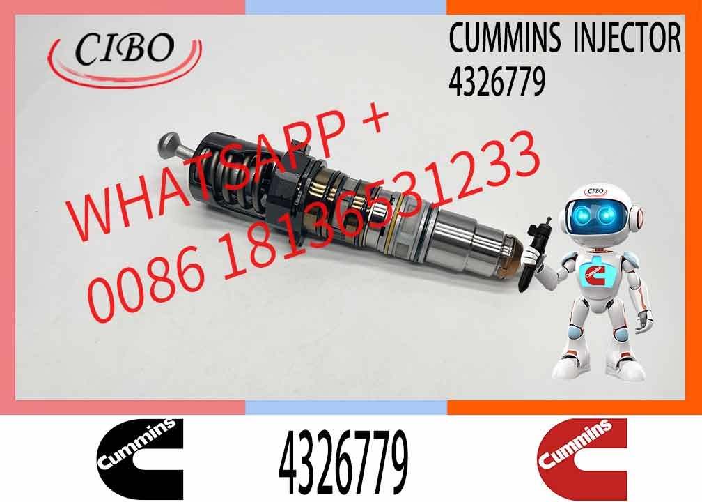 4326779 High Quality Common Rail Injectors for diesel Engine Parts Fuel Pumps