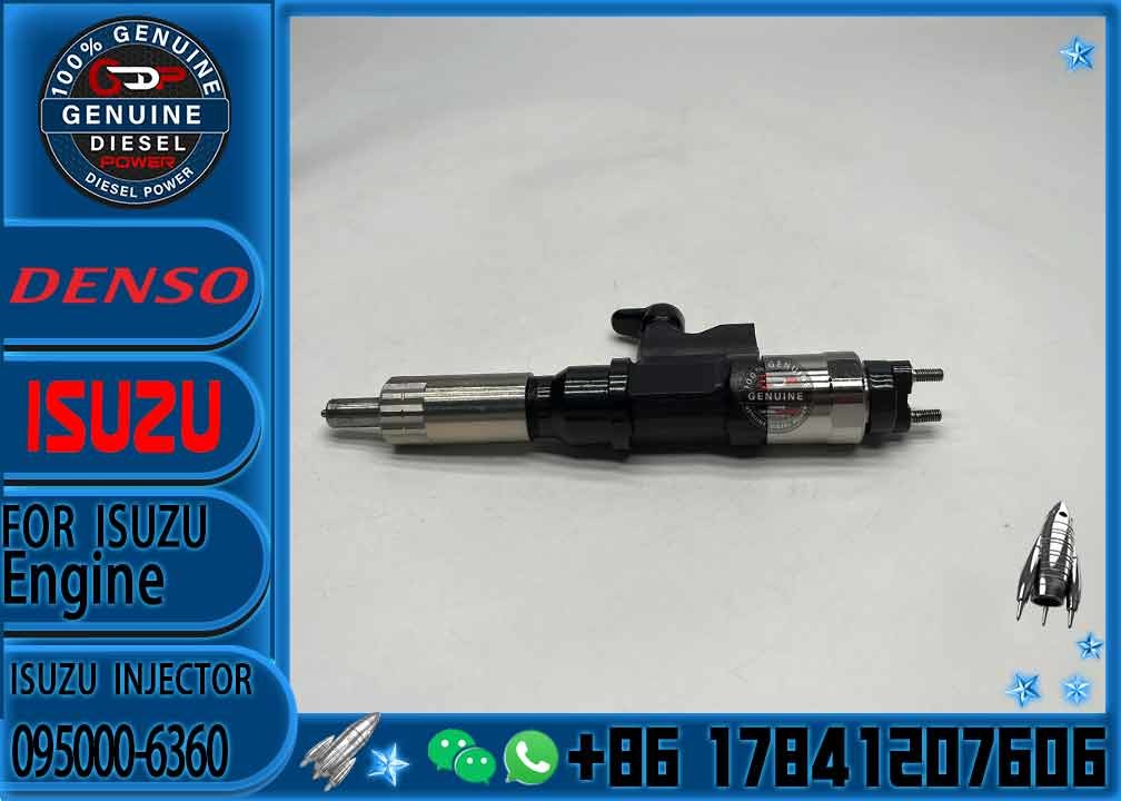 Common Rail Diesel Injector 095000-6363 095000-6360 For Isuzu 8-97609788-0