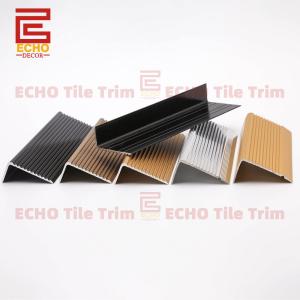 Wholesale Flexible Tile Stair Nosing Trim Molding Metal Edging For Stairs from china suppliers